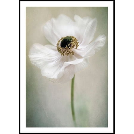 Single White Print Wall Art, Modern Wall Decor For Living Room Bedroom, 8x12 UNFRAMED