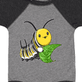 thumbnail image 4 of Inktastic Monarch Butterfly Caterpillar Cute Baby Insect Boys or Girls Baby Bodysuit, 4 of 5