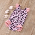 thumbnail image 3 of DPTALR Summer Baby Kids Girls Leopard Print One Piece Swimwear Swimsuit, 3 of 9