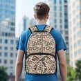thumbnail image 4 of Binienty Duck Camo Bow School Backpack for Girls Middle School Large Capacity Heavy Duty Bookbag with Front Pockets Daypack Kids School Supplies, 4 of 8