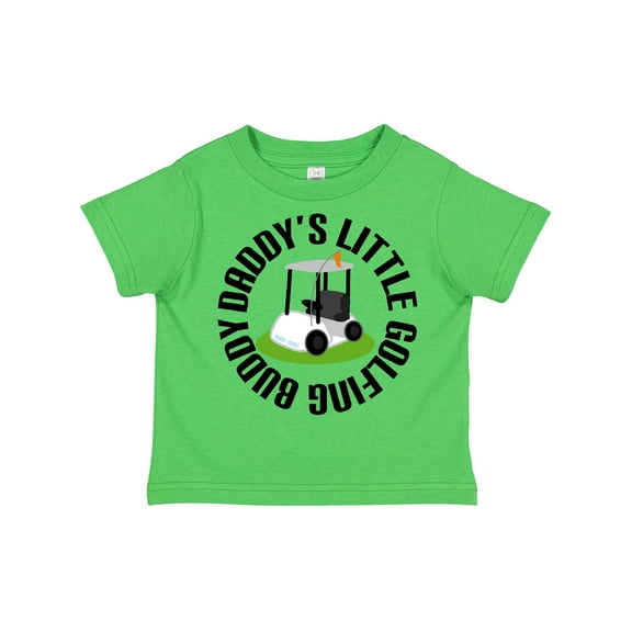 Inktastic Daddys Little Golfing Buddy Boys or Girls Toddler T-Shirt