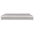 thumbnail image 4 of Awntech 14 Ft Maui Right Motorized Heavy Duty Patio Retractable Awning (168in x 9.25in x 120in), Gray, 4 of 7