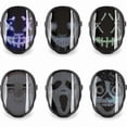 thumbnail image 3 of Masque Lumineux d'Halloween à LED avec Contrôle par Application - Masque Facial Lumineux Changeant de Couleur, 3 of 5