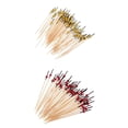 thumbnail image 1 of 200 piezas de cuentas, palitos de cóctel, sándwich de frutas, sándwich, selecciones amarillas + rojas Sunnimix Fruit Sticks Cocktail Picks, 1 of 8