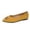 Yellow, variant on Women's Pointed Toe Flats Slip On Rhinestone Buckle Soft Sole Comfortable Casual Walking Shoes(37)