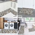 thumbnail image 5 of Black and Yellow Of Leopard Print Kitchen Rugs Sets Of 2,Anti Fatigue Kitchen Mat Rugs Non Slip Washable,Decorative Kitchen Floor Mats for Kitchen,Sink,Laundry,17"x30"+17"x47", 5 of 7