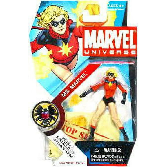 Marvel Universe Series 3 Ms. Marvel Action Figure [Carol Danvers]