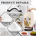 thumbnail image 4 of Yuyamidu Cow Blender Cover Compatible with Stand Mixer Coffee Maker Juicer Sunflower Kitchen Appliance Dust Cover Daisy Blender Coffee Juicer Maker Organzier Bag, 4 of 6