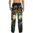thumbnail image 3 of Cuphead Men's Pajama Pants With Pockets Lounge Fashion Cozy Daily Sleep Pants Sleepwear, 3 of 8