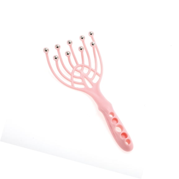 Vocoste 1 Pc Women Durable Nine Claws Style Head Massager for Home for Office Pink