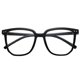 thumbnail image 4 of Gafas anti-luz azul para mujer con montura de anteojos regular, montura de luz plana retro terminada, 4 of 5