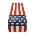 thumbnail image 3 of 4th of July Linen Star Flag Dining Table Runner - 250th Anniversary Patriotic Decor Dresser Scarf Table Runner for Independence Day Farm Kitchen Coffee Table Decor, 3 of 6