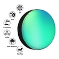 thumbnail image 4 of Pofeuu blue green colors Print Spare Tire Wheel Cover for Car Truck SUV Camper Universal Fit Spare Tire Cover RV Spare Tire Covers-16 inch, 4 of 6