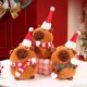 thumbnail image 2 of Muñeco de Navidad, muñeco de capibara, mochila Kawaii, llavero colgante, regalo para niños, juguetes de Papá Noel, adorno de escritorio para el hogar y la Oficina, 2 of 5