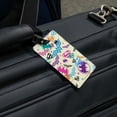 thumbnail image 5 of Justice League Colorful Logos Luggage ID Tags Suitcase Carry-On Cards - Set of 2, 5 of 6