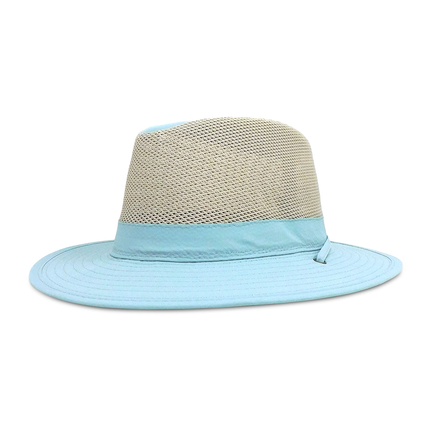 Panama Jack Women's Safari Hat Lightweight Nylon & Mesh, Adjustable