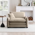 thumbnail image 4 of Modern Simple Corduroy Single Sofa 85cm Soft and Comfortable, 4 of 12
