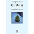 thumbnail image 1 of Pre-Owned The Lyric Library: Christmas: Complete Lyrics for 200 Songs (Paperback) by Hal Leonard Corp (Creator), 1 of 1