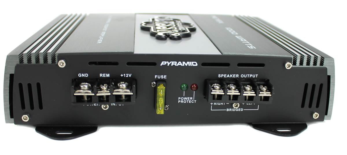 4 Pack Pyramid 1000W 2 Channel Car Audio Amplifier Power Amp MOSFET 2 Ohm