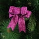 thumbnail image 4 of Xihbxyly Lazo Navideño de 10 Cm, Adorno para Árbol de Navidad, Decoración Festiva Duradera, Fácil de Colgar, Multiusos, Regalo Perfecto para Amigos y Familiares, Color Rojo y Dorado, 1 Pieza, 4 of 6