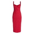 thumbnail image 2 of No Boundaries Lace Strap Midi Dress, Women's XXS-XXL, 2 of 5
