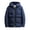 Blue, variant on Vedolay Parkas for Men Fashion Coat Jacket Thick-Parka Overcoat Long Winter Outwear Black,XL