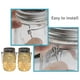 thumbnail image 4 of 8 Pack Stainless Steel Wire Handles (Handle-Ease) for Mason Jar, Ball Pint Jar, Canning Jars, Mason, 4 of 5