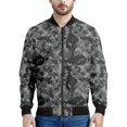 thumbnail image 5 of Chaqueta con estampado 3D de camuflaje de mosaico para hombre, sudadera deportiva con gráfico de camuflaje, camisetas para niños, abrigos de bombardero con cremallera de calle de manga larga, 5 of 5