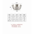 thumbnail image 3 of Bol à Vin de Riz en Acier Inoxydable 304 de Style Coréen, Doré avec Poignée, Bol à Vin Chaud et Froid, Bol à Collation pour la Cuisson, Bol d'Assaisonnement pour Restaurant Occidental, Doré A, 1X Bol à Vin en Acier Inoxydable, 3 of 6