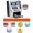 Silver/Black, variant on Atm Piggy For With Power-off Memory And Debit Card Real Money Onekey Shutdown Recognition Target Setting Bill Feeder Balance Calculator Electronic Savingshine Box