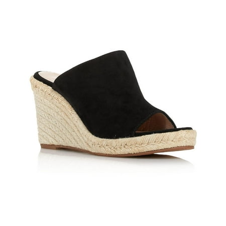 

Stuart Weitzman Womens Marabella Suede Mule Wedge Sandals