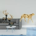 thumbnail image 2 of Escultura De Resina De Reno, Alce Y Ciervo, Figura De Animal, Estatua De Colección, Adorno De Mesa Para Centro De Mesa, Para Gabinete, Oficina, Hogar, Boda, Decoración De Inauguración De La, 2 of 8