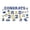 B, variant on 2026 Graduates Car Magnetic Stickers,30Pcs Graduation Fridge Magnets, Car Garage Door Magnetic Stickers Class of 2026 Congrats Grad Party Cruise Door Decorations Supplies