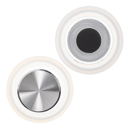 Yardwe 2Pcs White Mobile Game Controller Handle Portable Phone Gaming Trigger for Travel Use