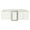 White, variant on INSPIRE CHIC Women's Thick Waist Belt Elastic Rhinestone Buckle Wide Belt