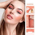 thumbnail image 4 of Profusion Cosmetics Blush Hour Liquid Blush, Soft Matte Finish with Long Wearing Buildable Pigment & Radiant Glow, Vegan & Cruelty-Free, Mai Tai, 0.2 fl oz, 4 of 10