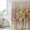Light Beige Light Yellow, variant on Colorful Daisy Floral Shower Curtain, Waterproof Shower Curtains for Bathroom, Spring Flowers Botanical Leaves Rustic Washable Fabric Bathtub Curtain Set Bath Decor with 12 Hooks Long 72"x84"