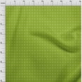 thumbnail image 3 of oneOone Cotton Poplin Green Fabric Small Motif Bandhani Fabric For Sewing Printed Craft Fabric By The Yard 42 Inch Wide, 3 of 4
