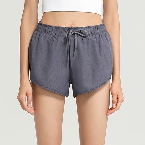 Women's Floral Print Athletic Shorts With Built In Liner Loose Fit Breathable Running & Yoga Shorts Womens Shorts Pack Short Shorts for Women Sexy Short Underwear for Women Bib Overall Shorts for