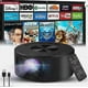 thumbnail image 1 of 4K Mini Projector 8000 Lumen LED 1080P WiFi Android/iOS Portable Home Theater US, 1 of 5