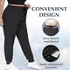 thumbnail image 2 of Pantalones Stretchactive Ultra Stretch de secado rápido negros 4XL, 2 of 8