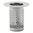 thumbnail image 6 of Shower Drain Strainer Hair Silver Stainless Steel Sink Strainer Kitchen Bathroom C YIWEI, 6 of 8