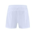 thumbnail image 3 of cfhntfmh Men's Gym Shorts Solid Color Athletic Tennis Shorts for Men with Pockets Lightweight for Workout Athletic, 3 of 3
