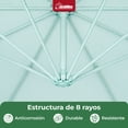 thumbnail image 2 of Sombrilla Moderna Premium Grande 3M Jardin Exterior Playa Terraza Menta Jardimex, 2 of 7