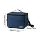 thumbnail image 2 of Bolsa térmica grande para almuerzo, lonchera térmica suave y refrescante para adultos, hombres y mujeres, azul oscuro (12 L, azul marino), 2 of 7