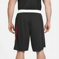 thumbnail image 2 of Nike HBR Men's Basketball Shorts CU4327-011 Black/University Red, 2 of 3