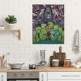 thumbnail image 4 of Planet Invader Zim Canvas Decorative Poster Art Picture Painting Bedroom Painting Decor Dinner Room Living Room Posters Gift Unframe Wall Poster 20"x24", 4 of 7
