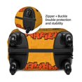thumbnail image 4 of Cute Anime Cartoon Garfield Travel Suitcase Protective Cover Trunk Case Washable Elastic Luggage Cover Fits Small Suitcase Protector Baggage With Concealed Zipper Gifts, 4 of 5