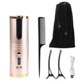 thumbnail image 1 of Cordless Automatic Hair Curler Automatic Curling Iron Fast Heating with 6 Temperature & Timer LCD, 1 of 8