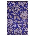 thumbnail image 2 of Jezabel Traditional Floral Non-Slip Indoor Washable Area Rug by Blue Nile Mills - 5' x 8', Navy Blue/ Lilac, 2 of 4